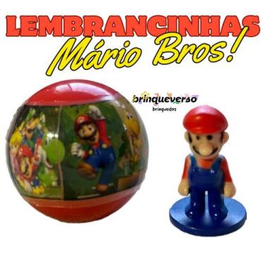 Imagem de 35 UN Brinquedos Super Mario Pequeno. Lembrancinha de Festas Mario Bro