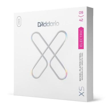 Imagem de Encordoamento Guitarra Revestido 09-42 (3 Jogos) DAddario XS - D ADDAR