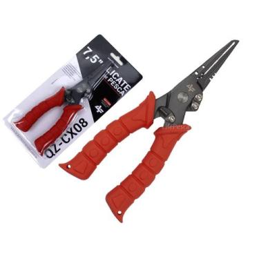 Imagem de Alicate de Pesca Multifuncional (19cm) QZ-CX08 - Albatroz Fishing