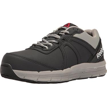Imagem de Reebok Tênis masculino Work Guide Work RB3502 bico de aço, azul, Cinza/preto/cinza, 41