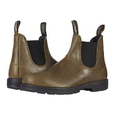 Imagem de Blundstone Botas Chelsea masculinas, verde-escuro, 35, Verde escuro, 37