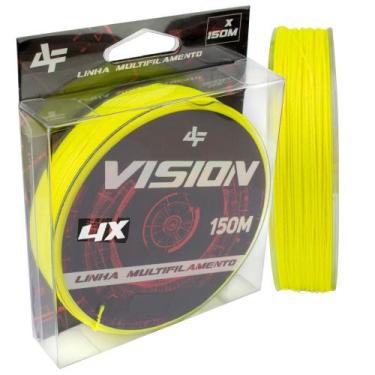 Imagem de Linha Multifilamento Albatroz Vision 4X 55lb 0,37mm 150M, Vision amare