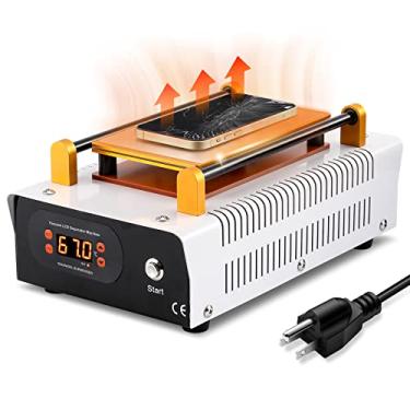 Imagem de Spolehli Máquina separadora de tela LCD de 7 polegadas com bomba de vácuo integrada, máquina de separação de reparo de tela para telefones celulares, ferramenta de remoção de tela sensível ao toque de
