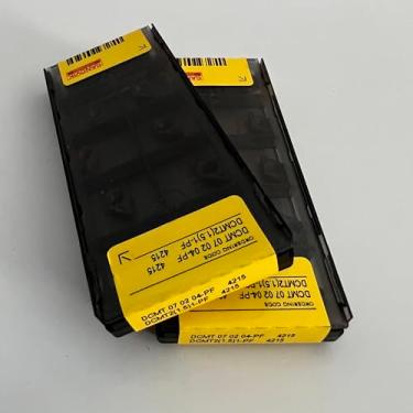 Imagem de Lâmina original DCMT070204-PF 4215/Lâmina CNC de carboneto 10 peças