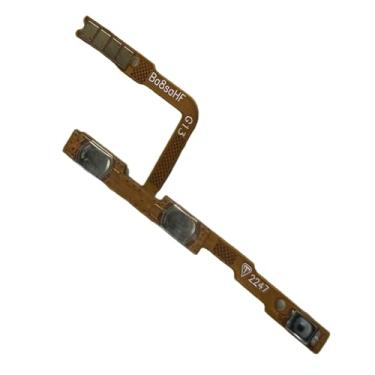 Imagem de zhxchzhi Substituição do cabo flexível do botão de energia e volume OEM para Motorola Moto G53 5G XT2335-1 peças