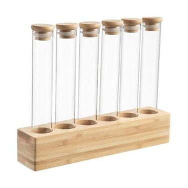 Imagem de Jogo de Porta Condimentos Home Style Bambus Light, NATURAL