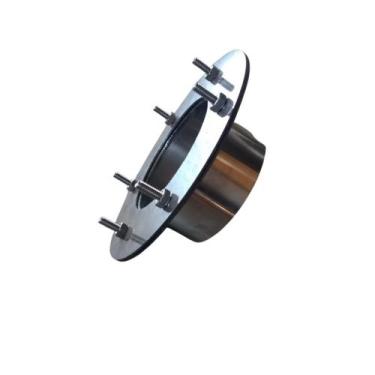 Imagem de Kit 2 Flanges Aço Inox 75 Mm P/ Tanque Geomembrana/Piscicultura - Nort