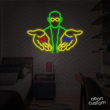Imagem de painel letreiro led Neon Matrix decoracao festa bar - Neon Custom, Mul