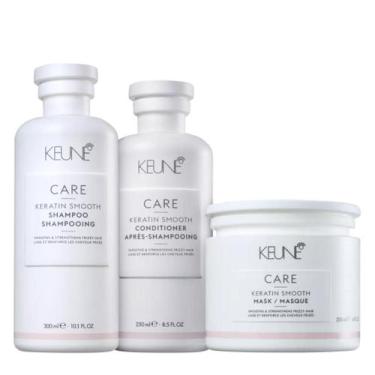 Imagem de Kit Keune Care Keratin Smooth Reconstrução Profunda (3 Produtos)