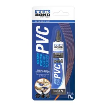 Imagem de Cola Adesivo Plástico Pvc 17g Bisnaga TekBond
