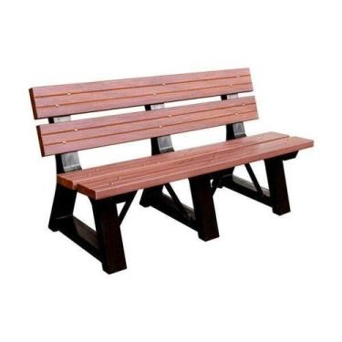 Imagem de Banco de Jardim 150cm Madeira Plástica Premium - In Brasil