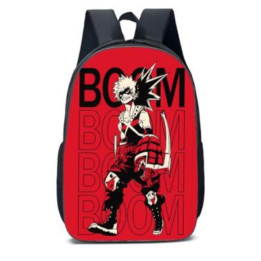 Imagem de Mochila Escolar Infanto Juvenil  Anime Boku No Hero Bakugo Novidades 0