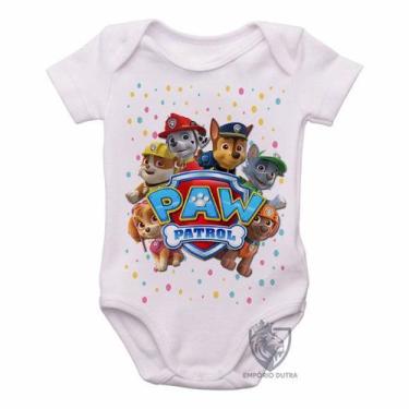 Imagem de body nenê criança roupa bebê  Patrulha Canina equipe - Empório Dutra, 