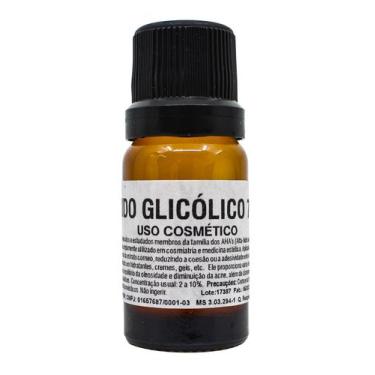 Imagem de Ácido Glicólico 70 (Uso Cosmético) 10 ml - Palácio das Artes e Essênci