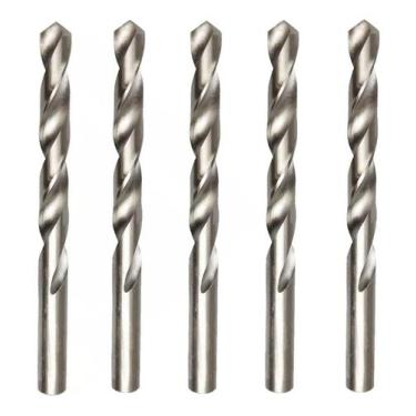Imagem de Kit 5 Brocas Aço Rápido Polida 20mm P/ Metal Mtx