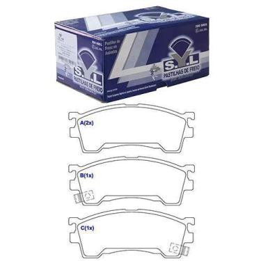 Imagem de Pastilha De Freio Dianteira - Sistema Sumitomo - PROBE 93 / MAZDA 626 