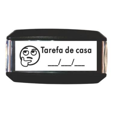 Imagem de Carimbo Automatico Autoentintado Tarefa De Casa - Carimbos Taqua Laser