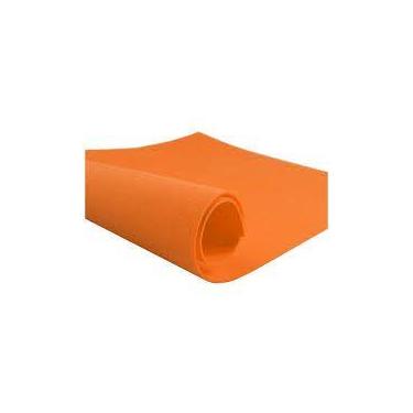 Imagem de Eva simples laranja 40X60cm unidade - Make+