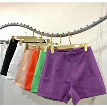 Imagem de Shorts Alfaiataria 9256 - Doutoras Modas , Verde, P