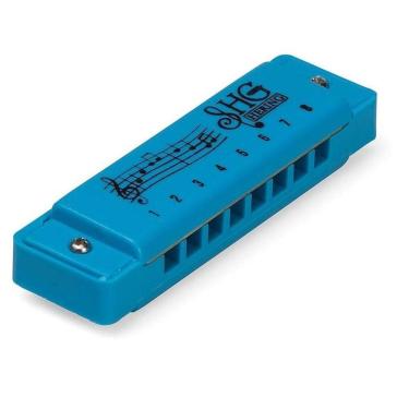 Imagem de Método Minha Primeira Gaita Hering Com Gaita C-DÓ Azul Claro