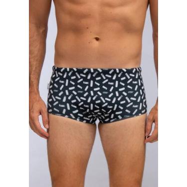 Imagem de Sunga Strokes Black - RED FEATHER, Unica, M