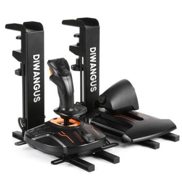 Imagem de Suporte de Mesa Dobrável Hotas Mount DIWANGUS para Joystick de Voo