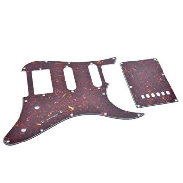 Imagem de Dopro Capa para guitarra HSS Pickguard e Tremolo serve para guitarra Yamaha Pacifica Vintage Tartaruga