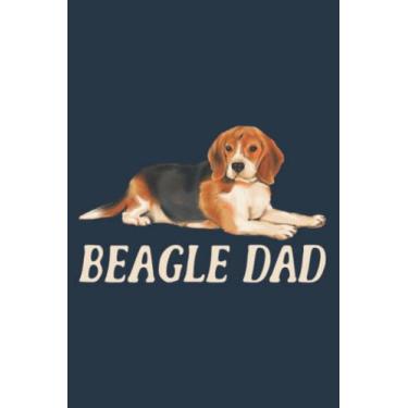 Imagem de Beagle Dad for any Beagle Father: Study Notebook, 6 x 9 inches, 120 pages