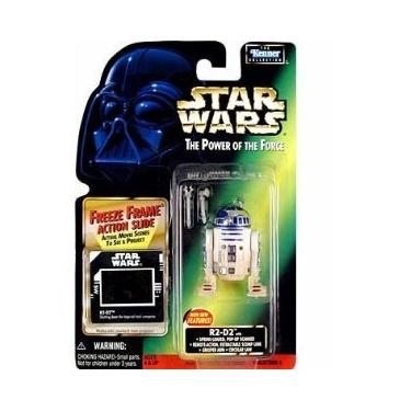 Imagem de Star Wars: Power of the Force Freeze Frame > R2-D2 with Pop-Up Scanner (Imperial Slide Variant) Action Figure by Star Wars