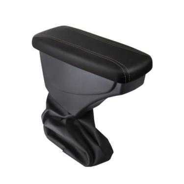 Imagem de Apoio de Braço Compatível com Peugeot 208 2021/... Courvin Preto cost. marrom