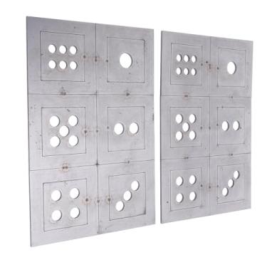 Imagem de Cupons de Soldagem, 2 Peças de Cupons de Prática de Soldagem de Aço Kit Abrangente de Treinamento para Aprimoramento de Habilidades para Gás de de Bastão MIG TIG e Brasagem