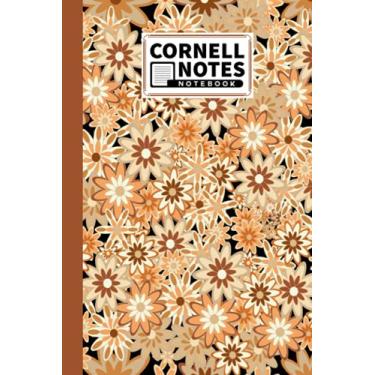 Imagem de Cornell Notes Notebook: Premium Flowers Cover Cornell Notes Notebook, Cornell Note Paper Notebook, 120 pages, 6" x 9" by Robert G Barton