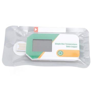 Imagem de Registrador de Temperatura USB Com Relatórios CSV Em PDF, Resistente à água, 32.000 Pontos para Transporte Em Cadeia de Frio, Uso único