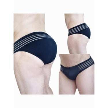 Imagem de Sunga slip listra continua 10 Cm De Lateral - AA COLLECTION CURITIBA, 