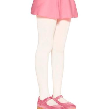 Imagem de Meia Calça Lupo Infantil Fio 80 Opaca Toque Suave Poliamida, Perola, M