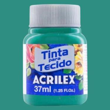 Imagem de Tinta Tecido Acrilex 37ml Cores em , VERDE MAR - 630
