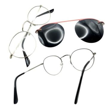 Imagem de Armação de Óculos Para Grau Redonda Joachim Unissex com Clip On Solar Polarizado UV400 (Opção 4)