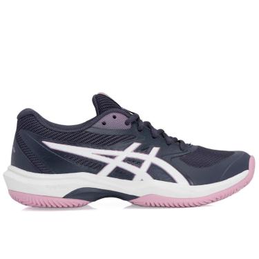 Imagem de Tênis Asics Game FF Clay - Saibro - Marinho Branco e Lilás