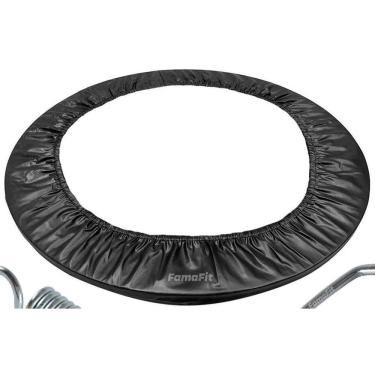 Imagem de Capa Saia Proteção Jump + 30 Molas 8Cm + 15 Ganchos Bigode