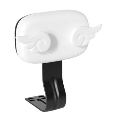 Imagem de Deevoka Almofada de fundo genérico Coscada traseira à prova d'água Backrest de bicicleta elétrica, suporte traseiro para bicicleta E, scooter, Branco