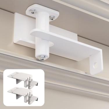 Imagem de Pacote com 2 fechaduras ajustáveis de segurança para crianças, metal, interior/exterior, fechadura de porta deslizante para segurança infantil (pacote com 2)