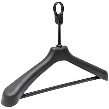 Imagem de Cabide para Hotel Antifurto Social Organizador de Roupas Adulto Reforç