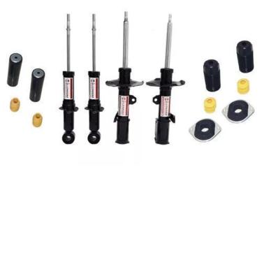 Imagem de 4 Amortecedor + 2 Kit Batente Astra Moderno 1997 Ate 2012