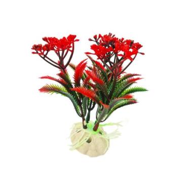 Imagem de Planta Artificial para Aquario ate 10cm Enfeite e Decoração - Acquapex