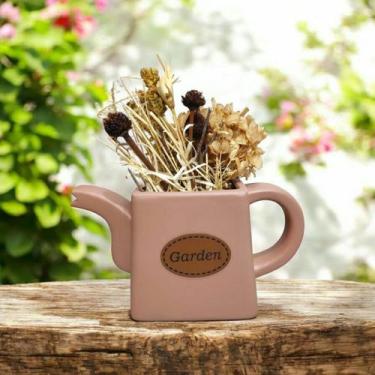 Imagem de Vaso Regador Decorativo Bule Grande Cappuccino de Ceramica - Decore Ca