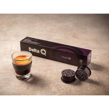 Imagem de Café Delta Q mythiQ Intensidade 15 - Caixa com 10 Cápsulas
