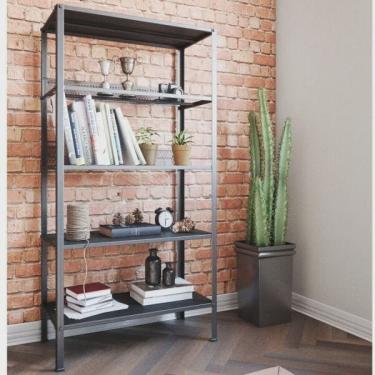 Imagem de Estante 4 Prateleiras Aço Curitiba Leme Proa