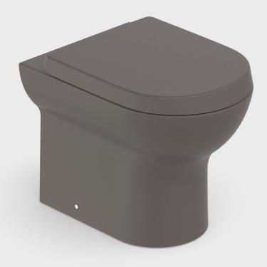 Imagem de Vaso Sanitário Convencional com Assento Termofixo Queda Amortecida Nexo Roca