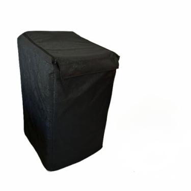 Imagem de Capa Cobrir Máquina De Lavar Roupa Tanquinho Couro Impermeável Com Zíper(M,UNICA)