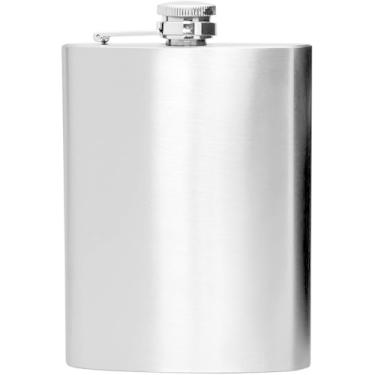 Imagem de Cantil De Bolso Inox 230 ml Porta Bebidas Whisky Vodka com Trava Antivazamento 8 Onças